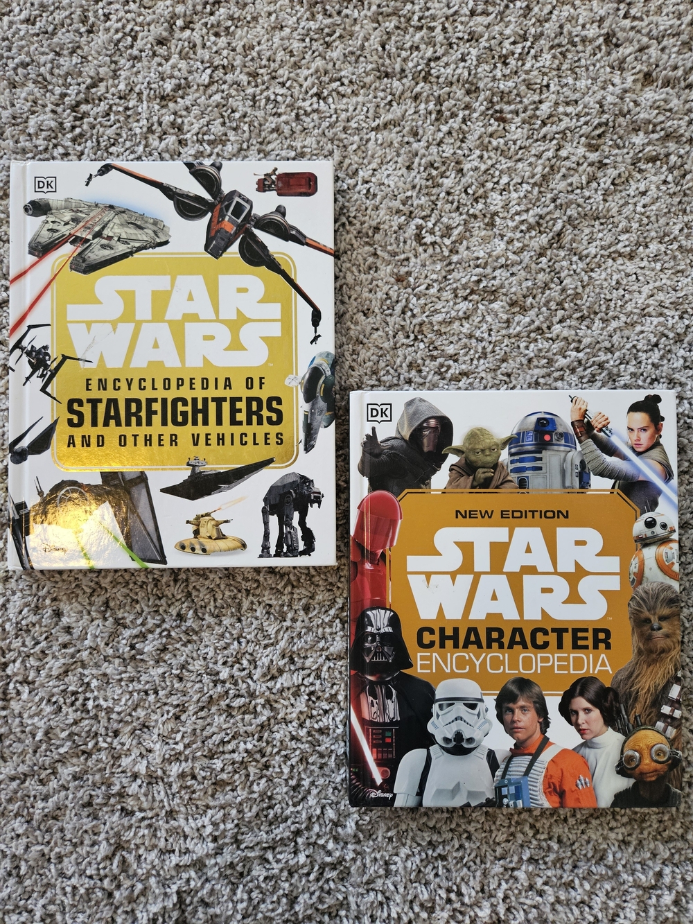 Star Wars Hardcover Encyclopedias - Starfighters & Characters